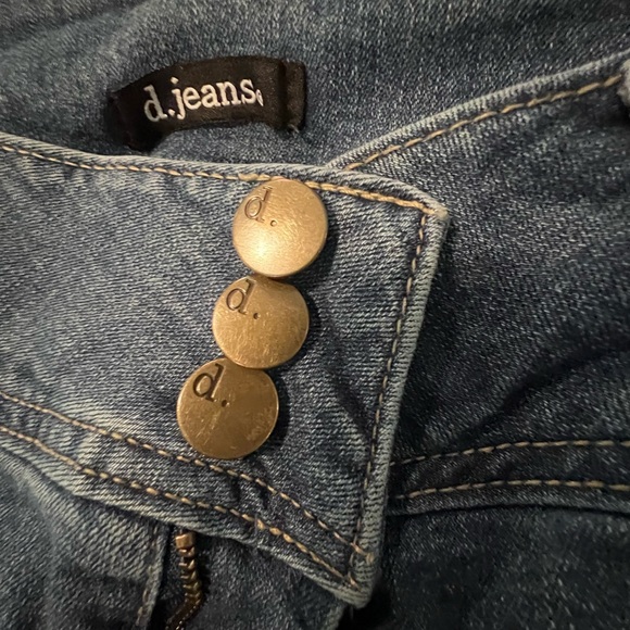 D jeans 3 button size 12 skinny leg - Picture 3 of 7